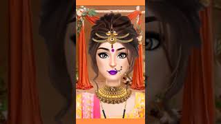 Indian Wedding Stylist - Dress Up and Make Up games by Happy Melon Games #short #viralshort #wedding screenshot 4