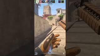 Successfull mid-push in mirage leads to 4K | #csgo #counterstrike #4K #oldgamer #cs2clips