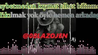 Emrah - Yıkılmak Yok Öyle Hemen Arkadaş - Yalçın GÖK emeği  -LAZOjEN Karaoke Resimi