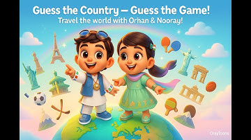 🌍 “Guess the Country — Guess the Game!” 🎯 | OrayToons #guess #country #game #sports #world #trip