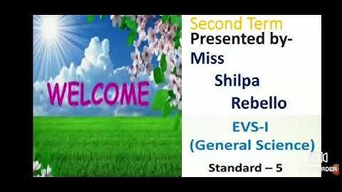 Std-V. EVS1(Science). Lesson no.23 Infectious Diseases and how to Prevent them (part 1)