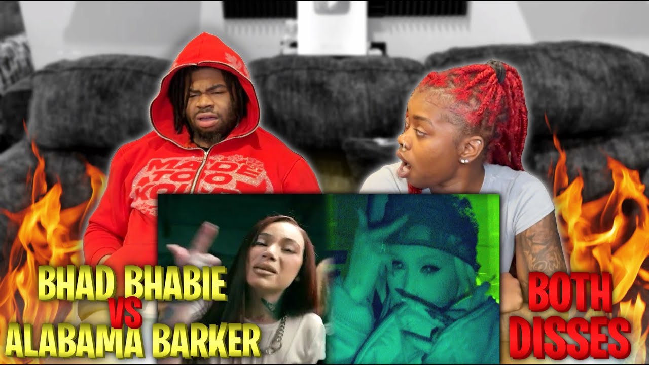 WHO DO Y'ALL THINK WON?! BHAD BHABIE Vs ALABAMA BARKER - Ms. Whitman & Cry Bhabie | REACTION