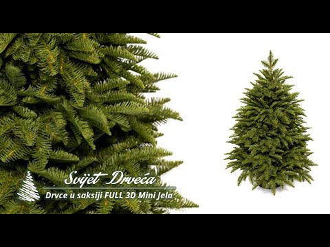Video: Kako Napraviti Umjetno Božićno Drvce