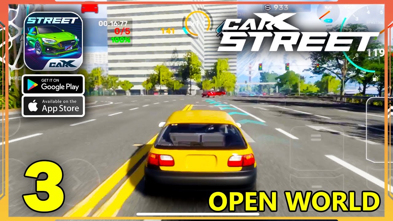 Best Open World Games Of All Time Android & iOS - CarX Street - Sky:  Children of the Light - MadOut2 Big City Online - TapTap