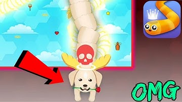 Snake. Io - Omg! Divine Pupper Boss Snake Left Out The Map! Glitch Or Hack?