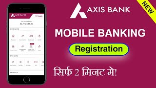 Axis Bank Mobile Banking Registration कैसे करे? || Axis Bank First time mobile banking registration screenshot 3