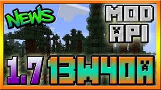 Minecraft 1.7 Snapshot 13w40a News: Mod API, Network Code Rewrite, New Blocks!