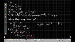 First-order Differential Equation Example
