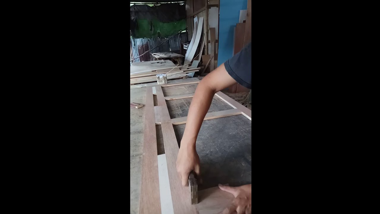  Cara  membuat  pintu  kaca cermin  full lebar belajarnukang 