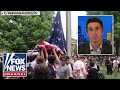 Frat brother who helped save american flag during antiisrael protest speaks out