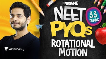 NEET All PYQs 06: Rotational Motion | Physics Endgame with Vikrant Kirar