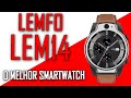 Lemfo Lem14 Brasil Unboxing É Primeiras Impressões Smartwatch 4G Bateria 1400Mah