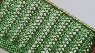 Hem Kolay Hem Güzel Ajurlu Iki Şiş Örgü Modelleri Knitting Crochet
