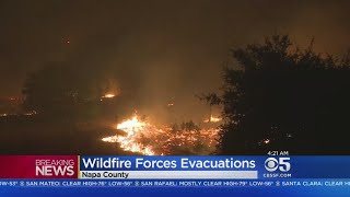 Fires raging across napa and sonoma counties burn homes force
evacuations