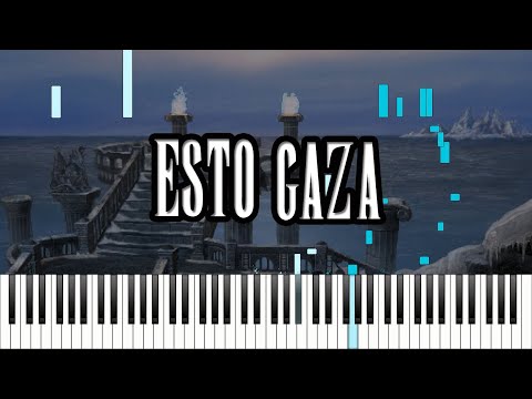 Esto Gaza (Piano arrangement) - Nobuo Uematsu