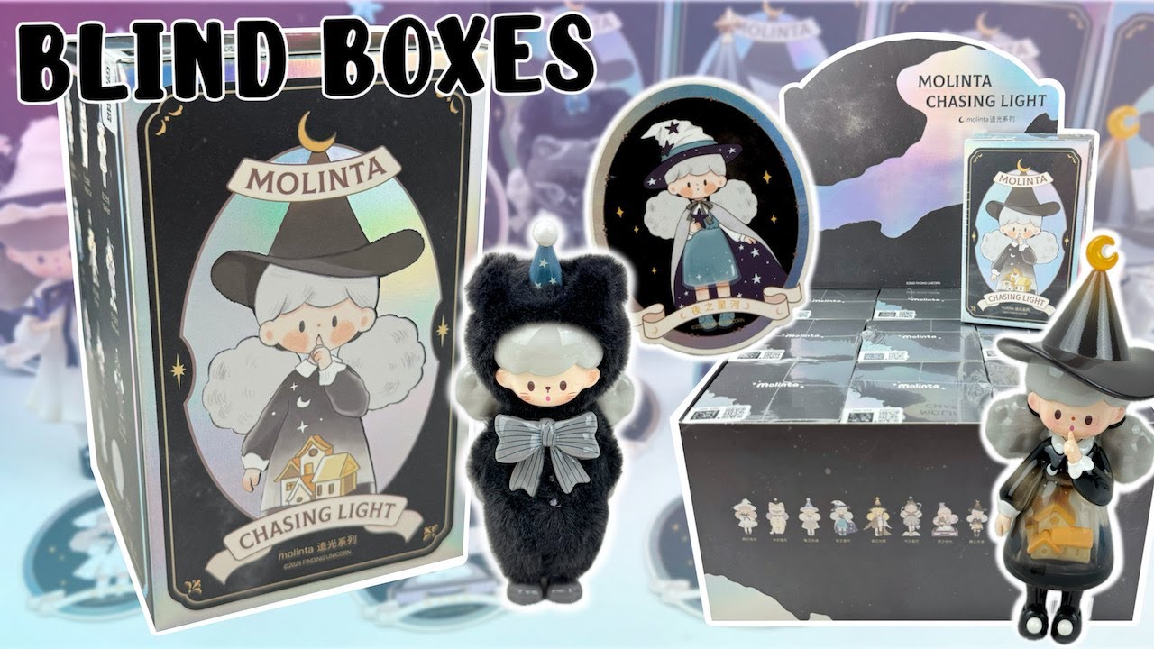 Opening a FULL SET of FINDING UNICORN MOLINTA Blind Boxes! Molinta