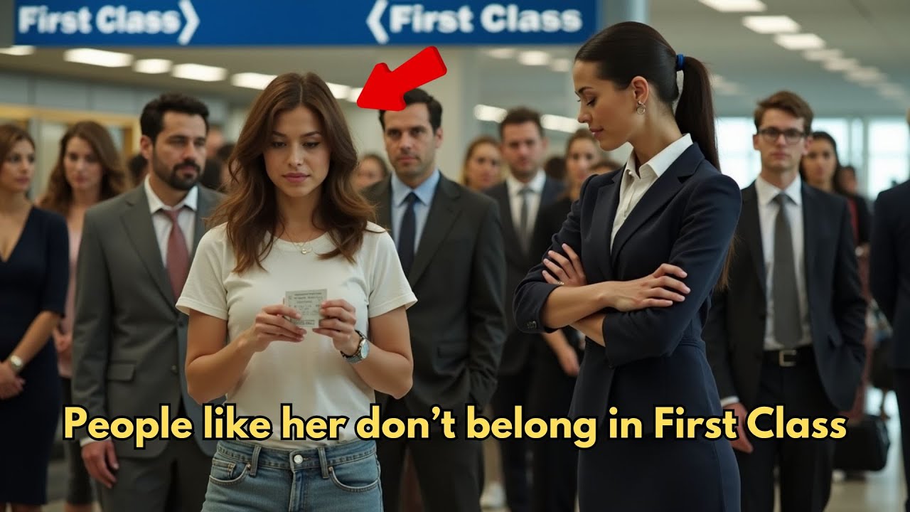 A Simple Woman Was Denied a Seat in First Class—Then She Shocked the Flight Attendant