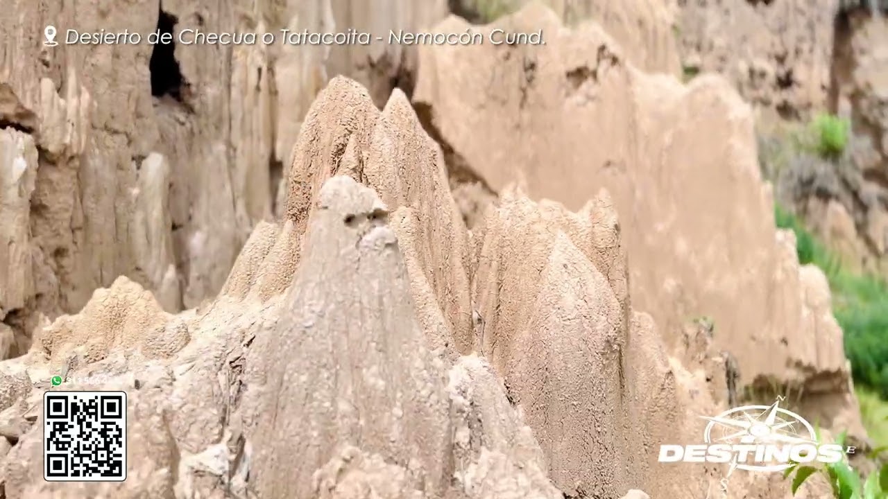 Conoce el #desiertodechecua o de la #tatacoita en #Nemocón #cundinamarca a 45 minutos de #bogotá