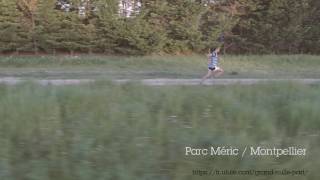 Avec Laurent Vicente Coureur À Pied - En Drone Au Parc Méric