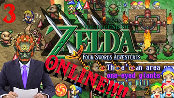 Legend of Zelda: Four Swords Adventures Parsec Online (Part 3) "Land of the One Eyed Monsters"