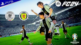 Intense Competition: FC 24 - Germany Vs Scotland | UEFA EURO 2024 Full Match | GROUP A - PS5™ [4K60]