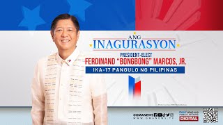 Inauguration of Bongbong Marcos as the 17th President of the Philippines | LIVESTREAM