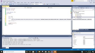 Output values from a variable in c++ console application