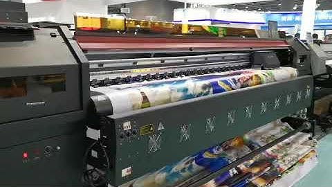 3.2m 4 heads I 3200 eco solvent printer, high speed
