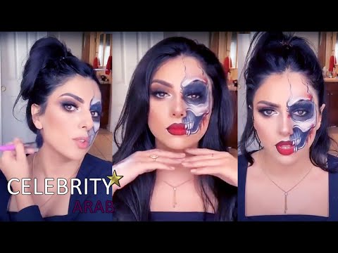 Full halloween makeup tutorial أحلى مميكاب تيتورال مع نورس ستار 🎃 Full halloween makeup tutorial أحلى مميكاب تيتورال مع نورس ستار 🎃
