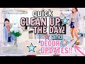 CLEAN UP THE DAY! | SAHM CLEAN WITH ME | NEW DECOR UPDATES!! | Alexandra Beuter