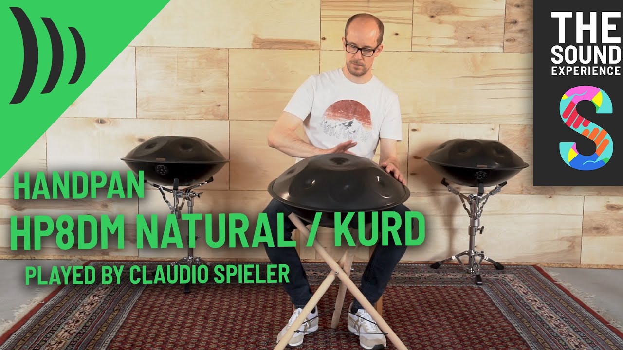 Schlagwerk - Handpan D-kurd Minor 8 Notes Handpan