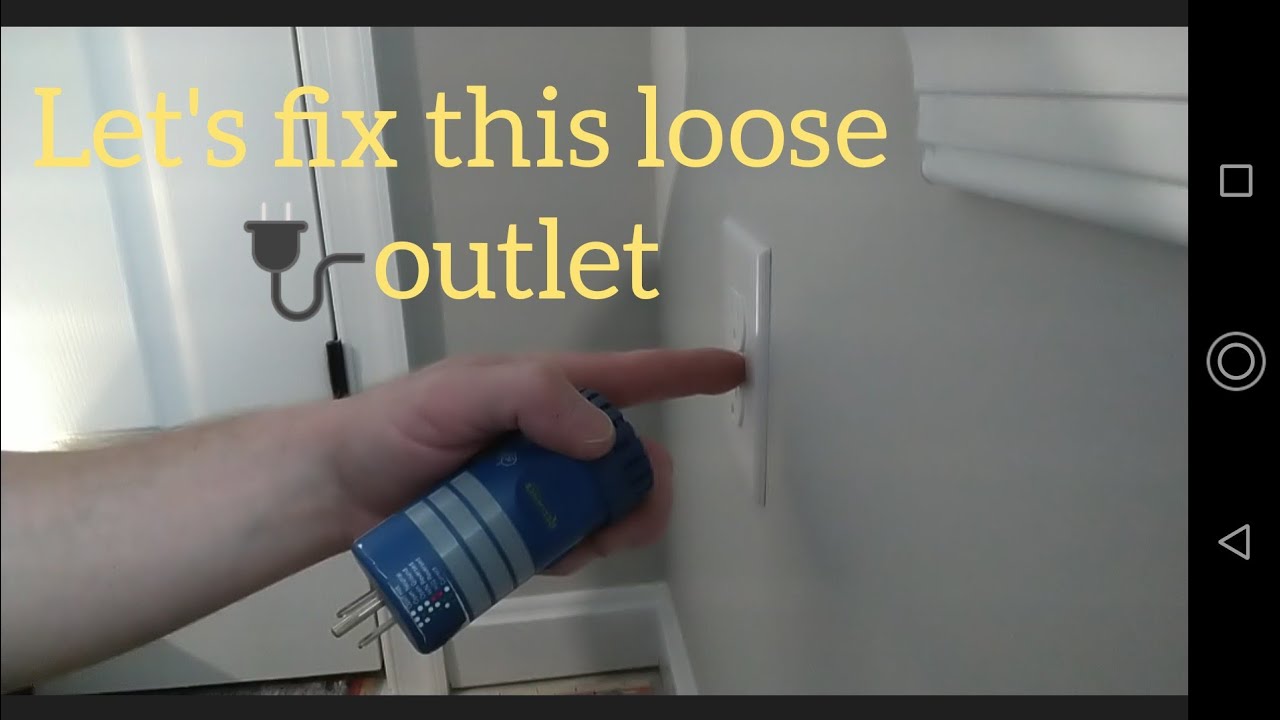 How to fix loose outlets🔌with spacers🤔