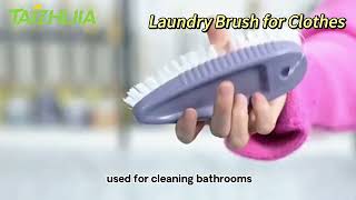 brush cloth washing, laundry brush for clothes， plastic cloth brush screenshot 4