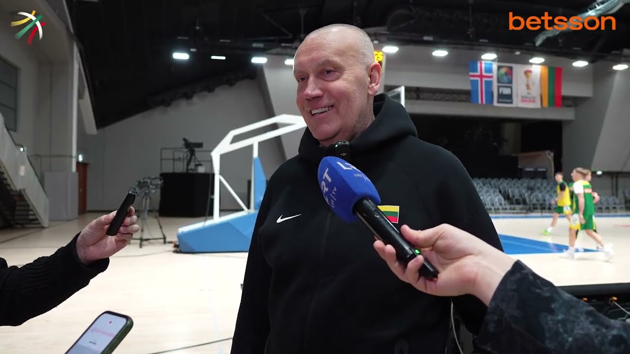 R. Kurtinaičio mintys prieš rungtynes išvykoje su Islandija