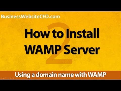 WAMP Server for Windows #2 - Using a domain name with WAMP