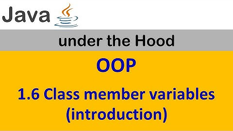 1.6. Class member variables (static) (introduction)