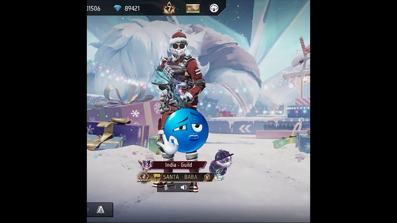 Santa Baba Ne Kiya Sabko Khush#freefire #freefiremax #shorts