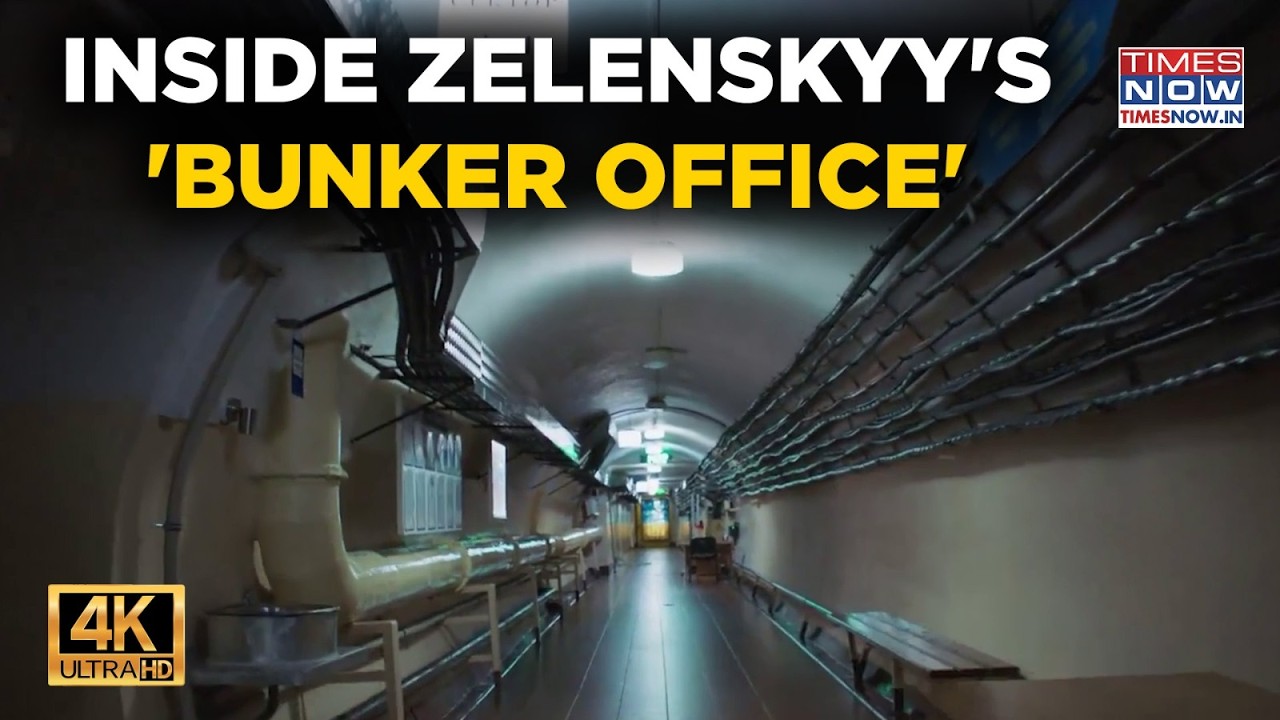 Inside Ukraine Presidential Bunker: 4 Years Of Russia, Ukraine War | 4K Video | First Look | Watch