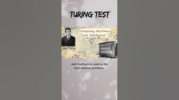 Turing test #ai #history #machine #technology