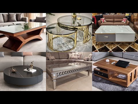 أفضل ٥٠ فكرة لتصميم طاولة مركزية عصرية لعام ٢٠٢٥ أحدث صيحات طاولات غرفة المعيشة الأنيقة