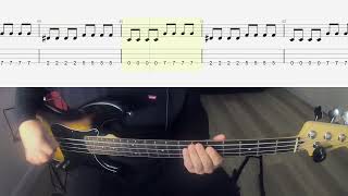 The Smashing Pumpkins - Today - Bass Cover + Tabs