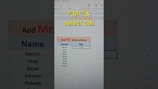 99% peopel not know about this trick #excel #exceltips #exceltricks #education #exceltutorial