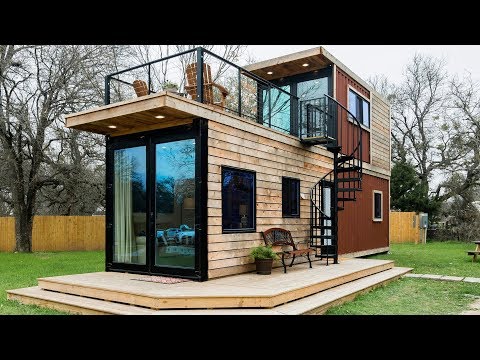 Incredible Stunning The Helm 2 Story Container Home by CargoHome