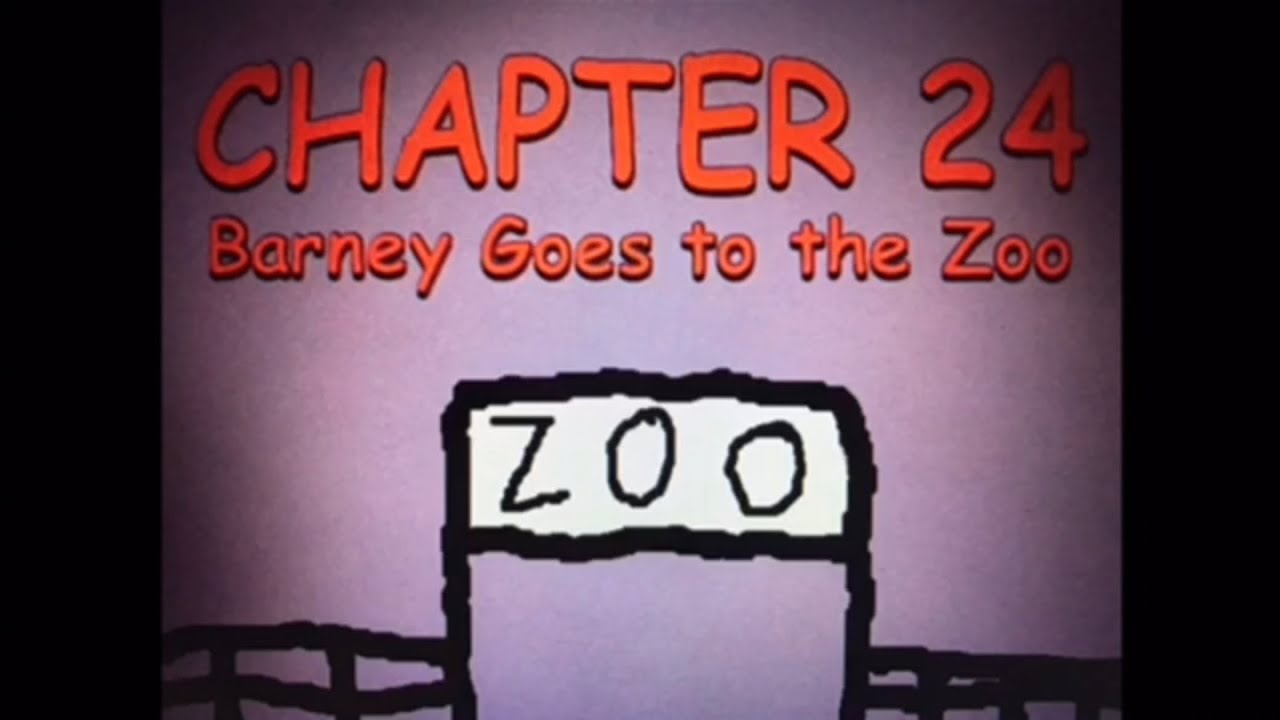 Barney’s Stories - “Barney Goes to the Zoo” 🦓💜 #24