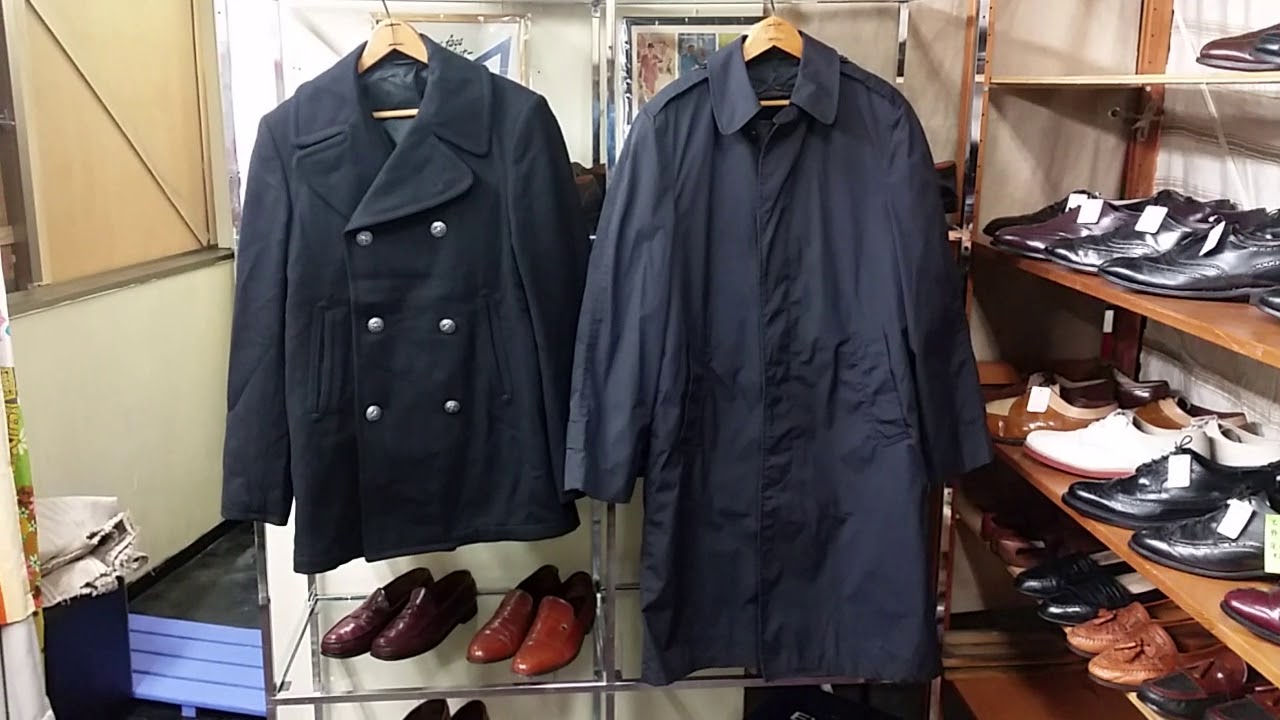 1980年代 アメリカ海軍実物本物pコート U S Navy ステンカラーコート サイズ34r 古着屋ガレージセール ブログ