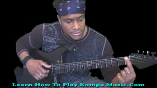 Video thumbnail of "Beginner Kompa Guitar Part#1 [Guitar Tutorial]"