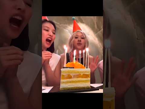 Candle Blow Competition Rosé Jennie Jisoo Lisa Blackpink Shorts