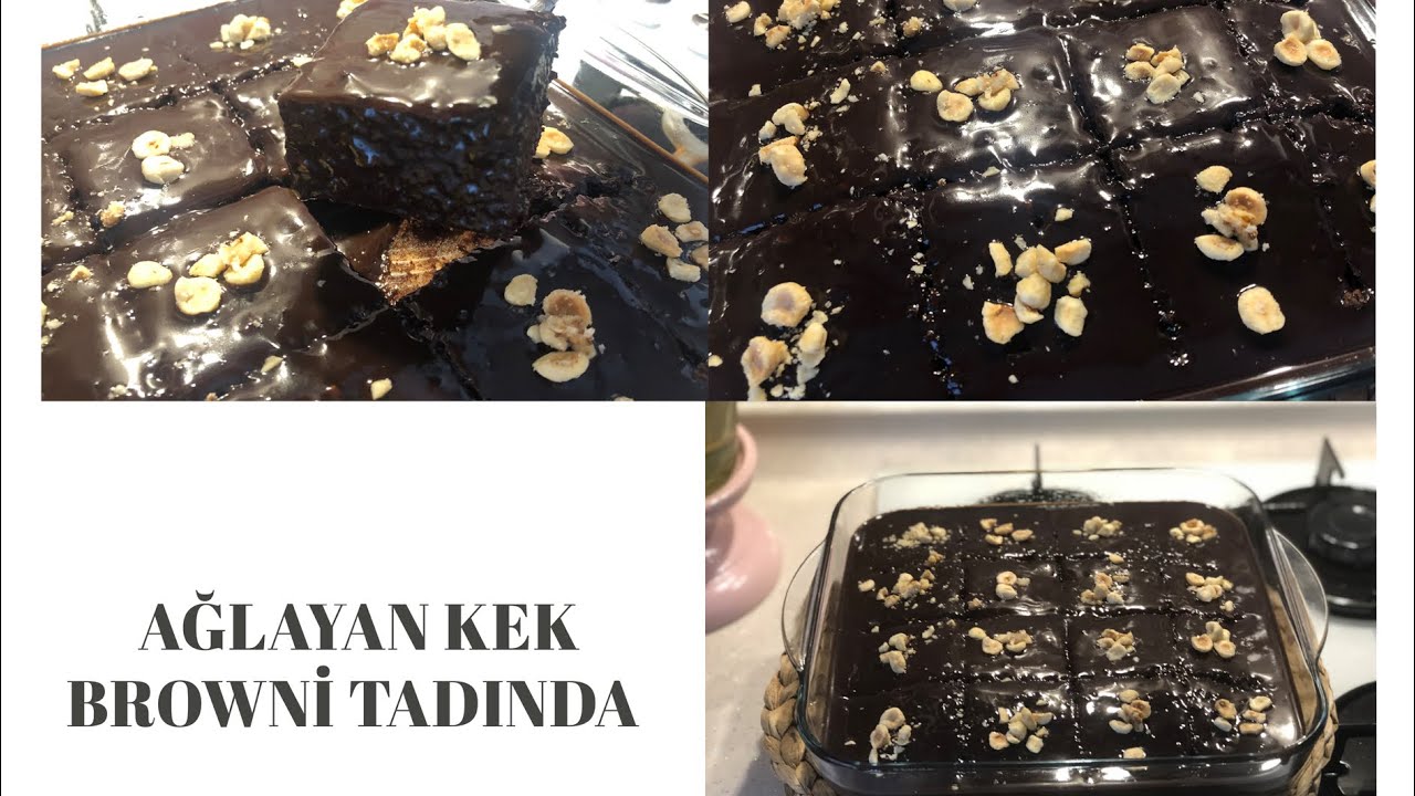 AĞLAYAN KEK TARİFİ 🍰 BROWNİ TADINDA 😍 YouTube