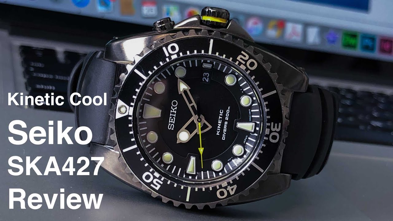 Seiko SKA427 Review | Kinetic Cool Diver! - YouTube