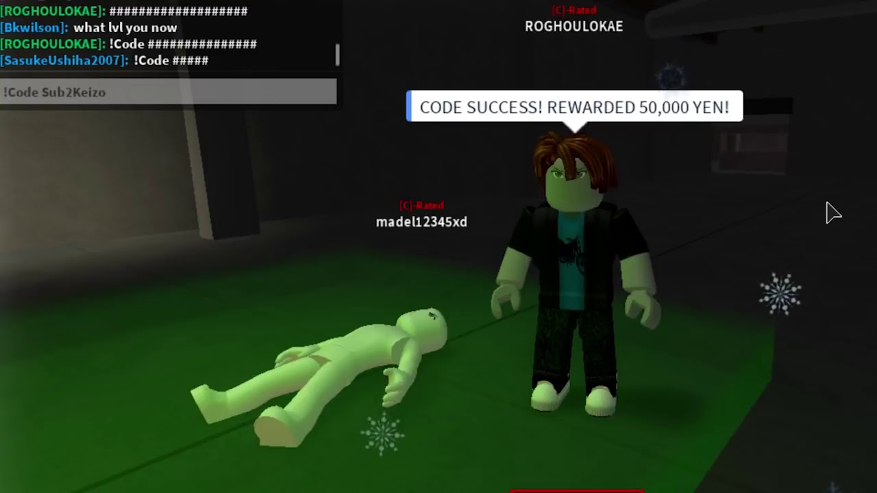 Roblox Ro Ghoul Code Yen